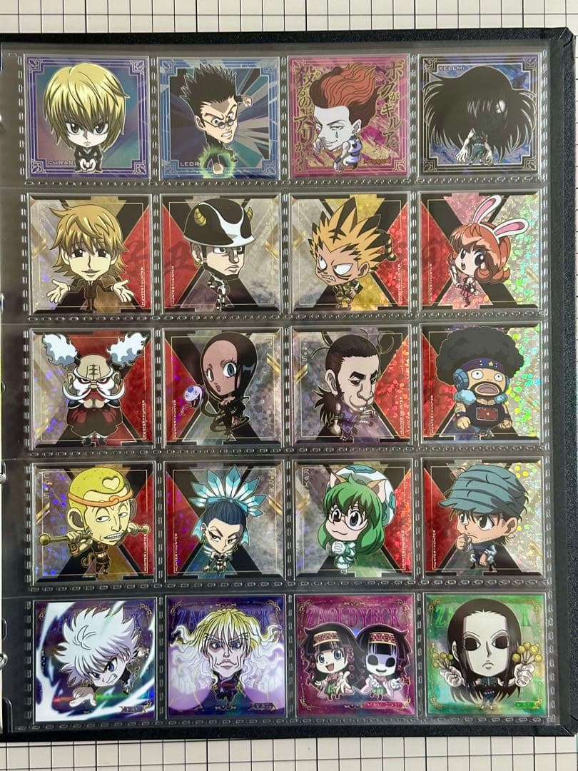 ハンターハンター　ウエハース　シール　vol.1〜vol.8 フルコンプ