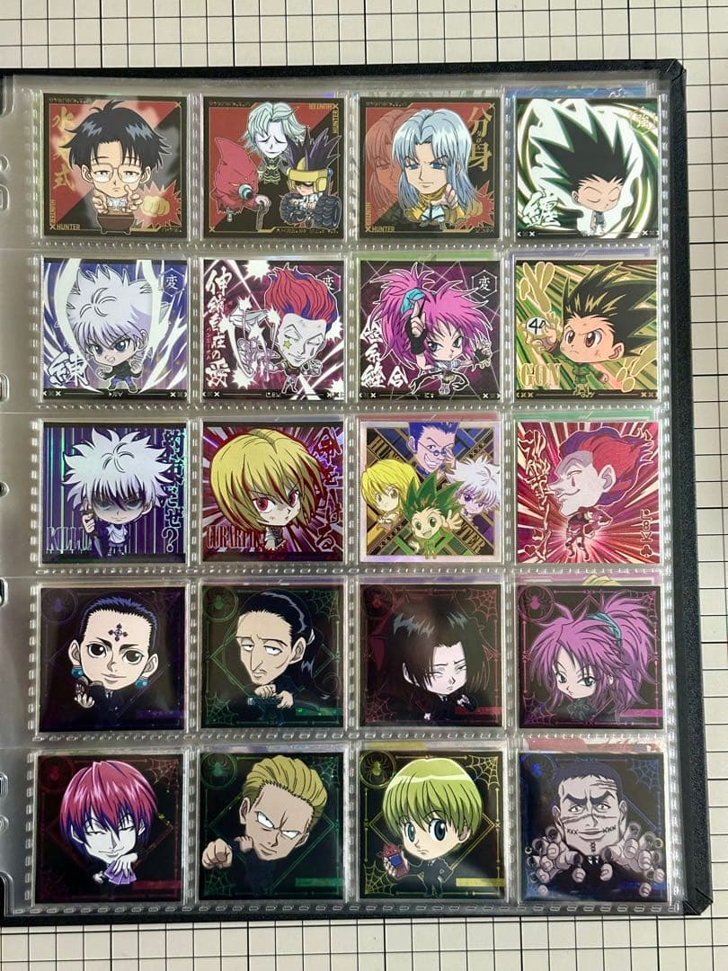 ハンターハンター　ウエハース　シール　vol.1〜vol.8 フルコンプ