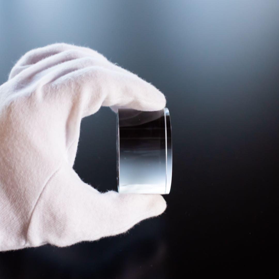 【A】K9クリスタル 人工水晶インシュレーター 大型 φ50×30mm 4個