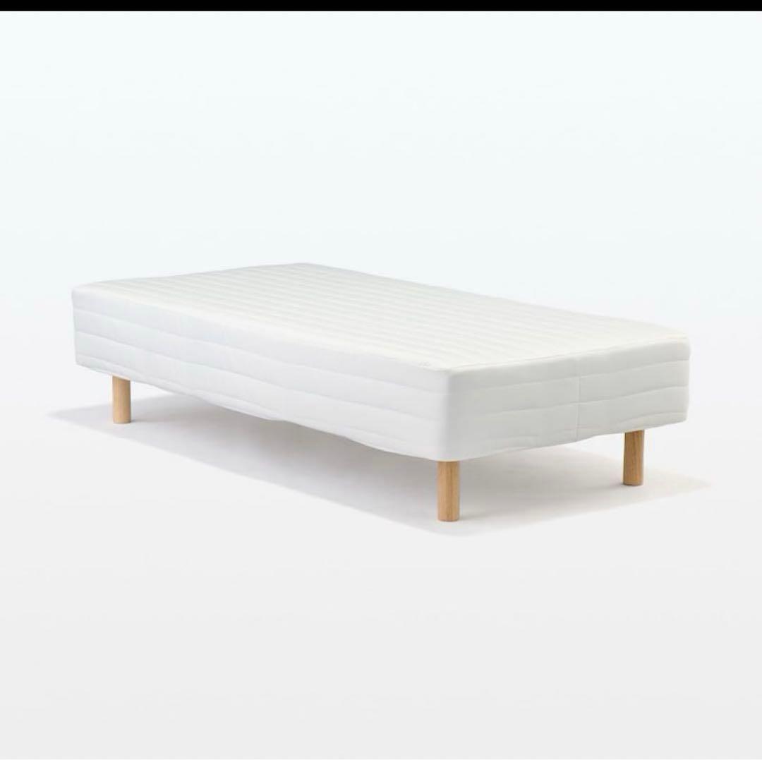 無印良品　セミダブル　足付きマットレス