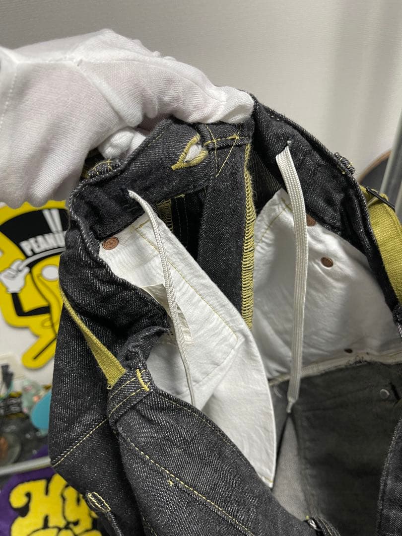 GANRYU ガンリュウ コムデギャルソン デニム サルエル パンツ　Sサイズ