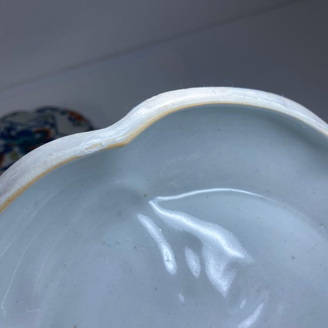 中国美術　大明嘉靖年製　雲龍図蓋物　幅約22.5㎝　東Y7-0212⑥タルチ