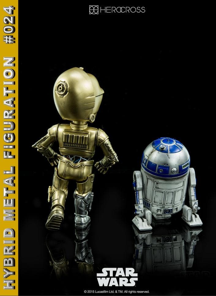 【HEROCROSS】スターウォーズ R2-D2 ＆ C-3PO HMF#024