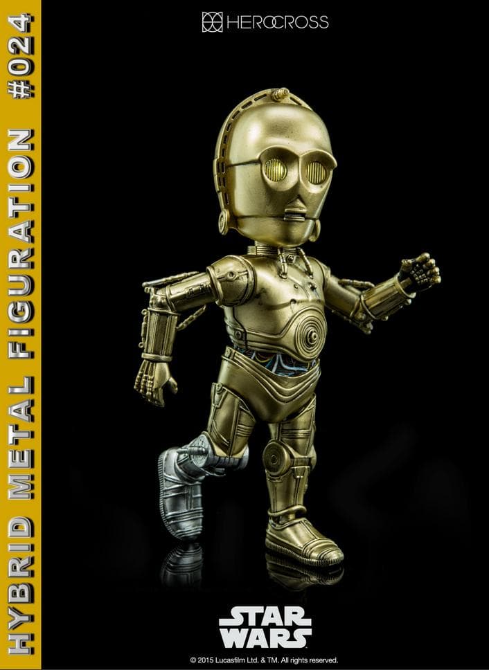 【HEROCROSS】スターウォーズ R2-D2 ＆ C-3PO HMF#024