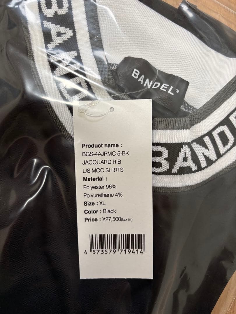 【新品】バンデル ゴルフ BANDEL GOLF モックネック 長袖