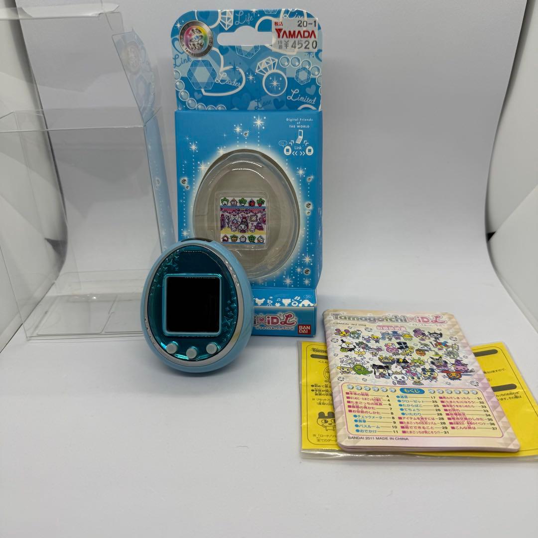 (箱、説明書付き)たまごっちiDL ブルー