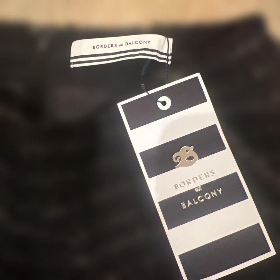 未使用タグ付【ボーダーズアットバルコニー】ツイード パンツ 38