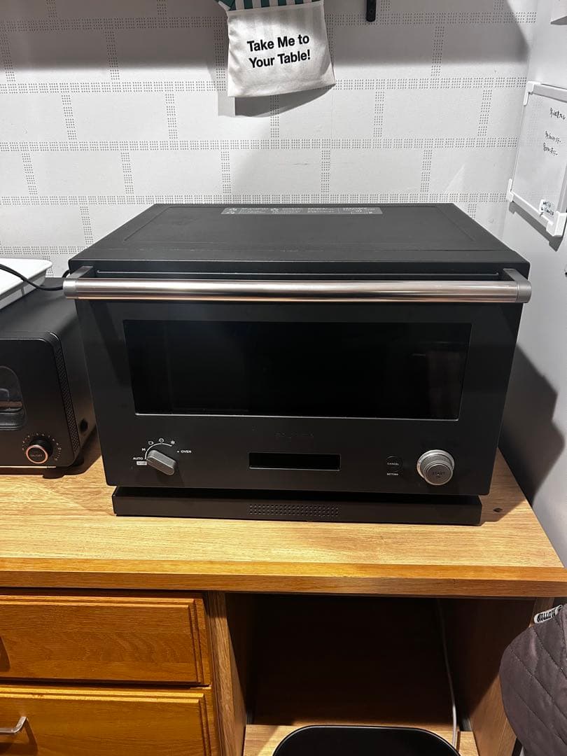 値下げ　BALMUDA オーブンレンジ　K04A-BK