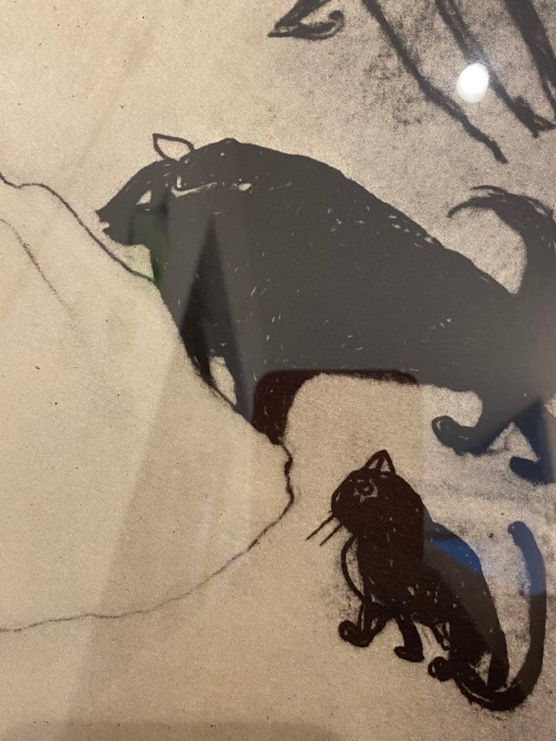 フジ子 ヘミング　パラダイス　楽園にて　直筆サイン　銅版画　エッチング