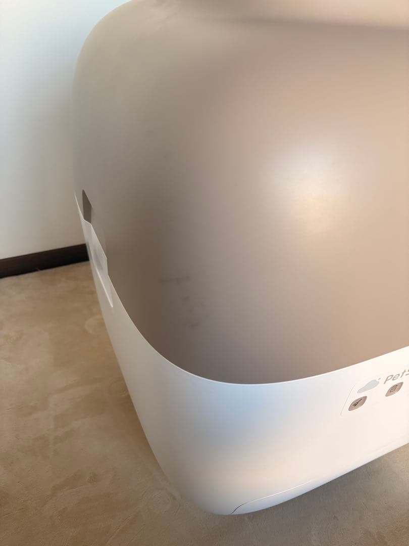 Pety 全自動猫トイレ Premium（消臭機能付）ブラウン