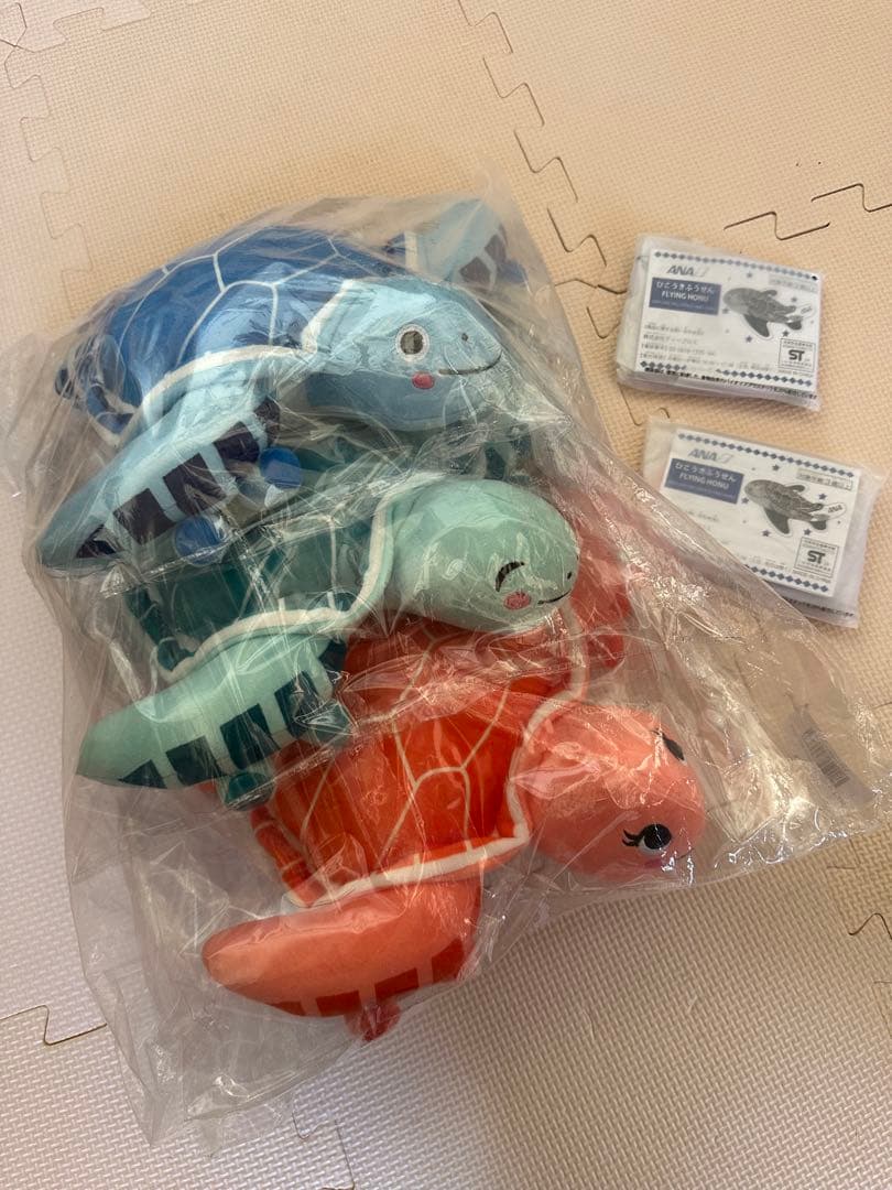 ANA フライングホヌ ぬいぐるみ ホヌ 風船付き