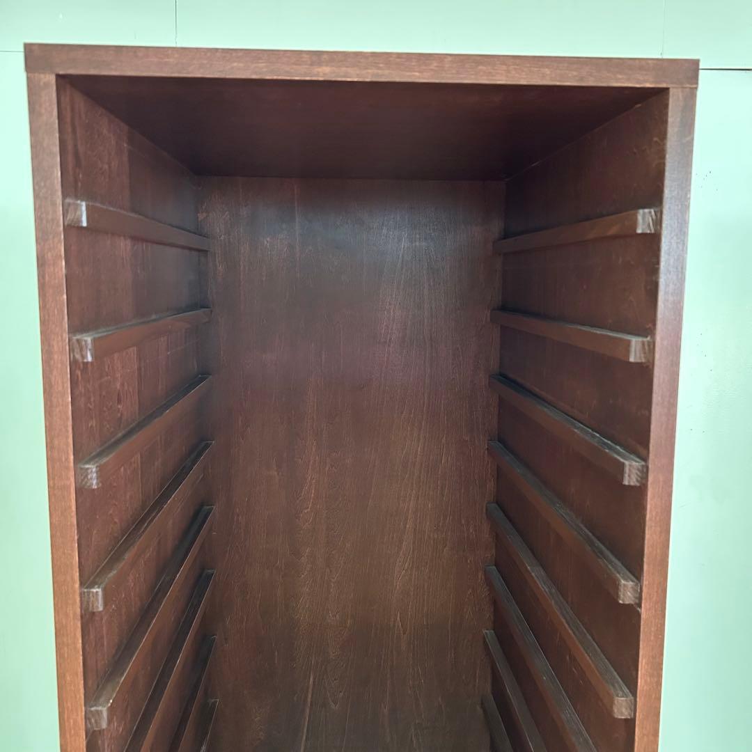 【希少・特大】 標本棚 標本箱 17杯