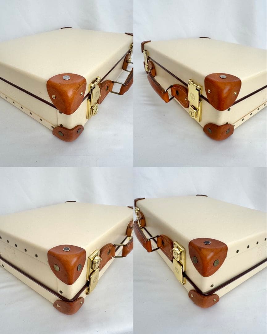 7F1502｜グローブトロッター アタッシュ ケース ビジネス バッグ サファリ