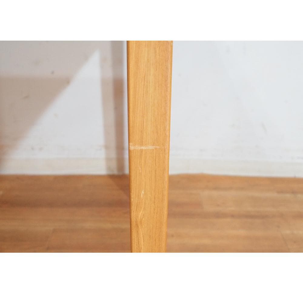 無印良品 MUJI タモ材 ダイニングテーブル 85cm 2人掛け ナチュラル