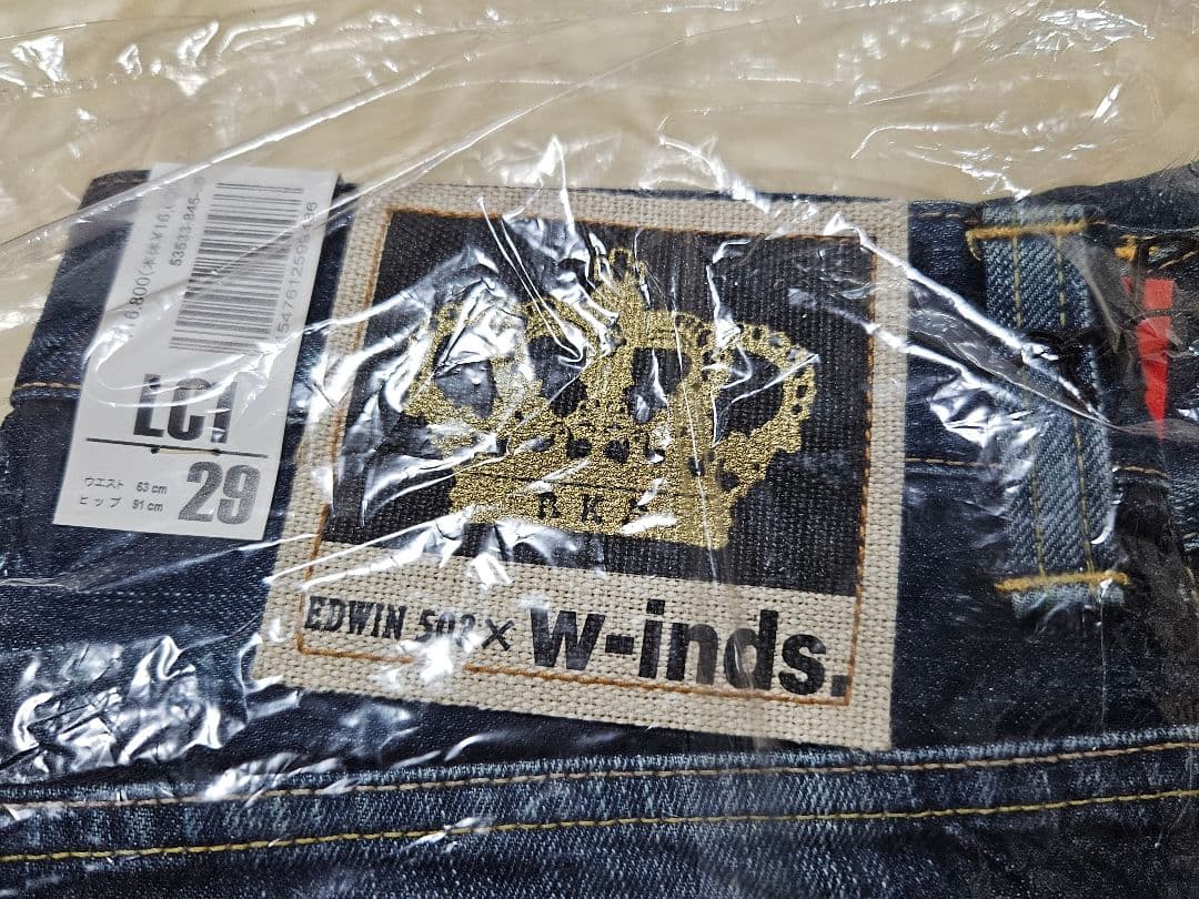 EDWIN 503 × w-inds.コラボ デニムジーンズ 王冠 Ver.