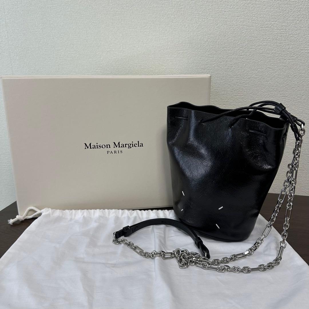 nataro様Maison Margiela 黒 TABI BUCKET BAG