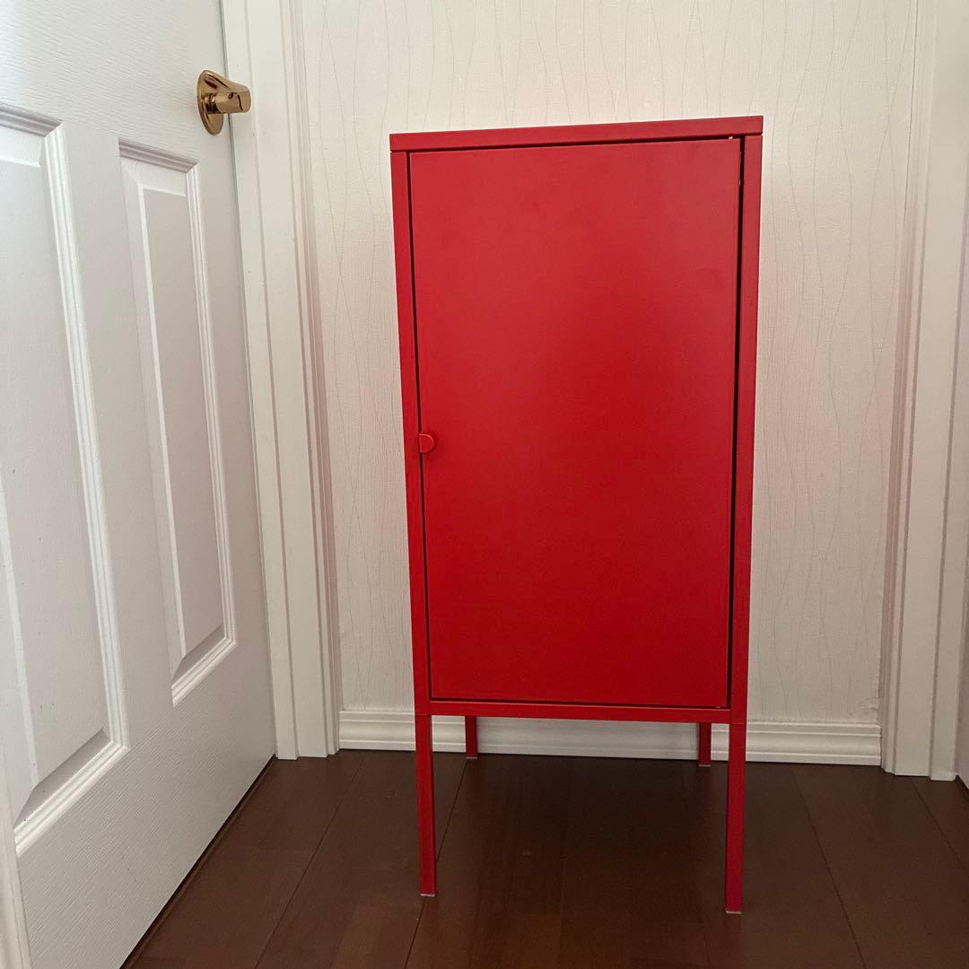 IKEA LIXIHULTキャビネット 赤 （廃盤品）