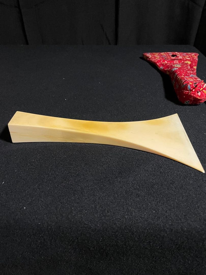 はたこ三味線　撥バチ　 (象牙風天然素材)和楽器　弦楽器