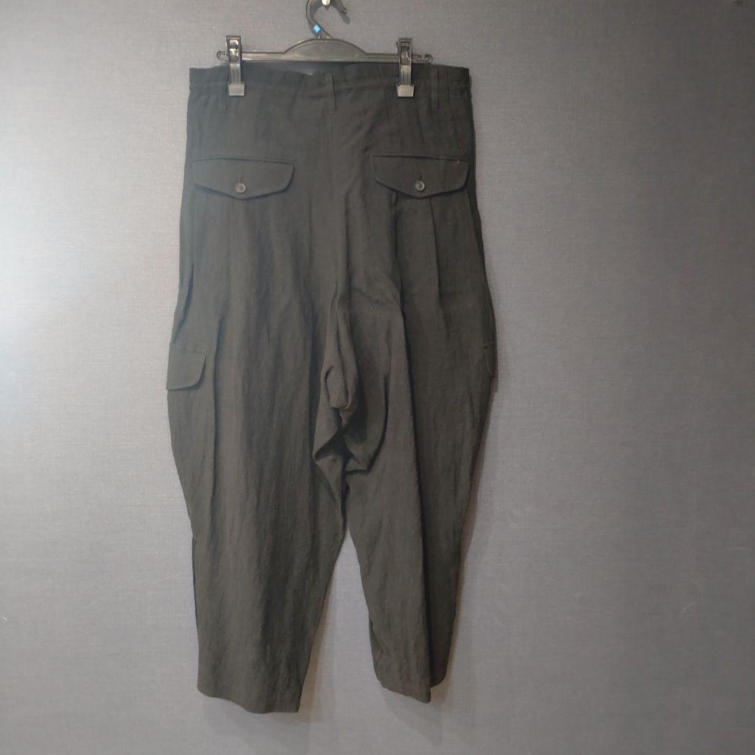 【新品未使用】ヨウジヤマモトプールオム　リンリネンパンツ　Size２