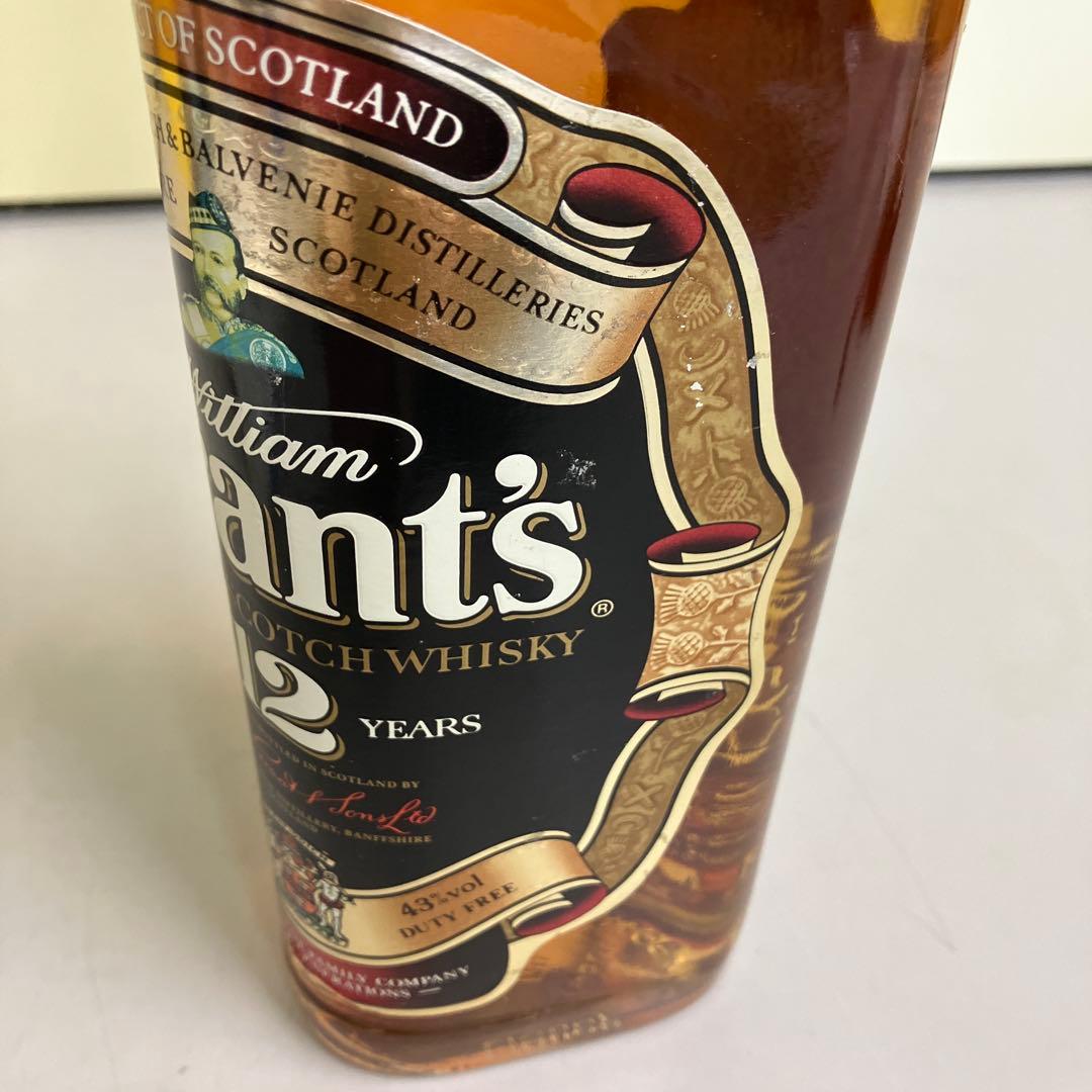 E壁 Grant's グランツ ウイスキー Whisky 12年 古酒