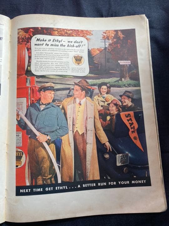 雑誌LIFE アンティーク　広告　1937