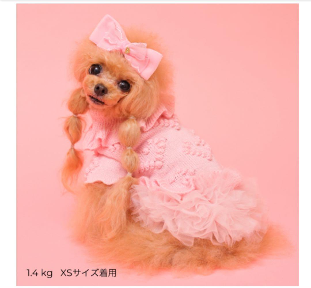 GODPIVAゴッドピバ2025AW ローゲージニットワンピースピンクSお値下げ