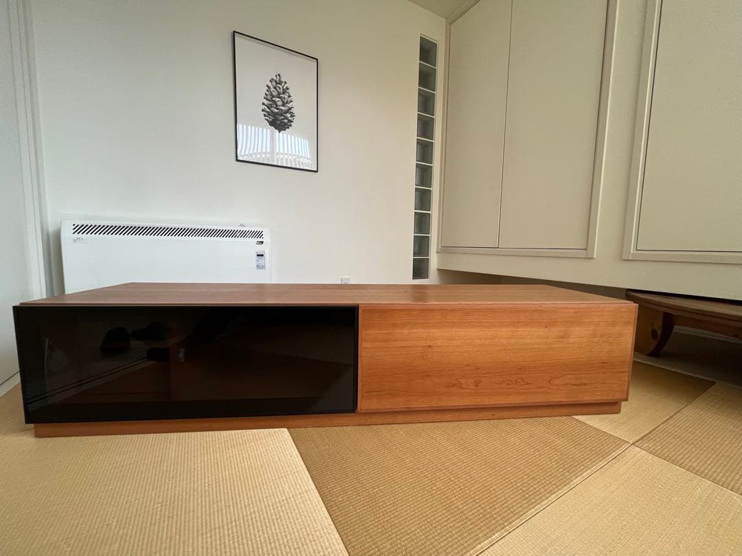 【定価13.4万】ACTUS SHINE TVボードウォールナット／送料設置込