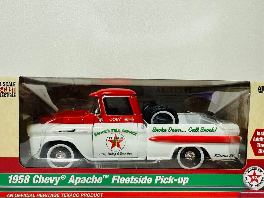 AW/'58 Chevyシボレー Apacheアパッチ 1/24 Texaco