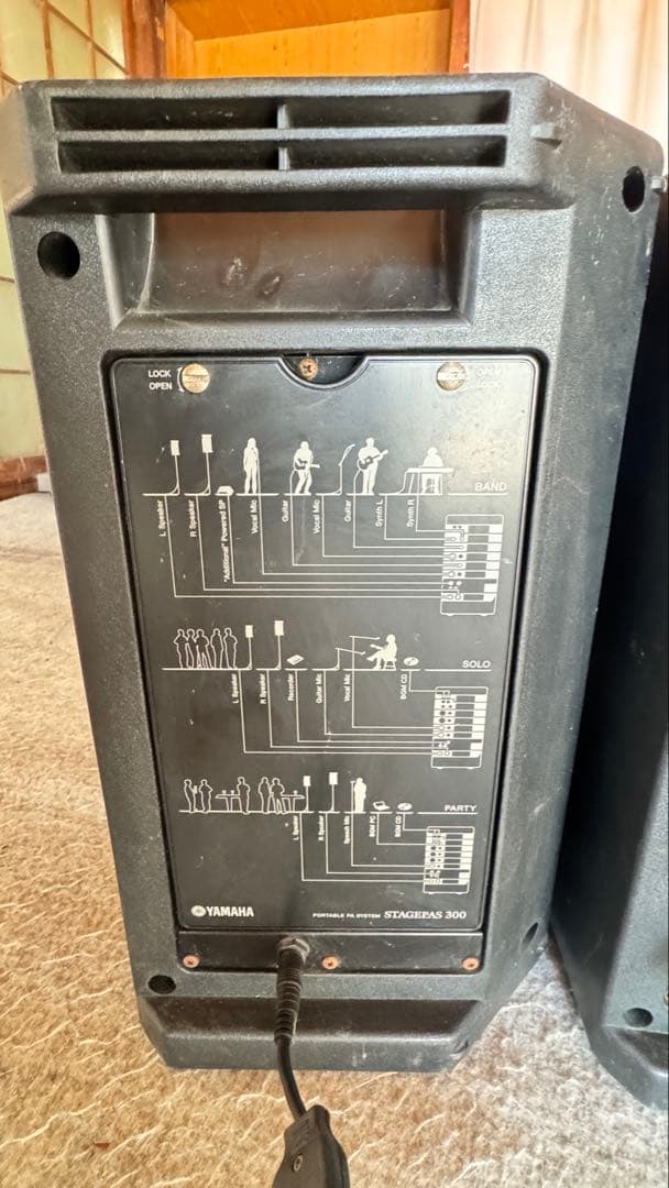 ヤマハ YAMAHA STAGEPAS 300 モニタースピーカー