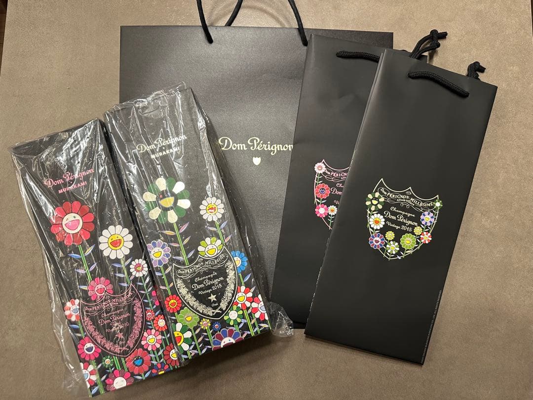 【新品未開封】ドン ペリニヨン 村上隆限定ギフトボックス 2本セット