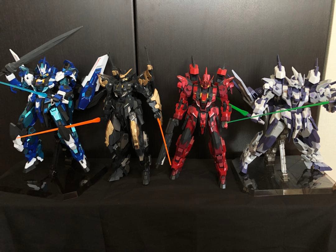 Z*X 改修塗装済完成品 1/100 wave エストエイル4機種 MG級