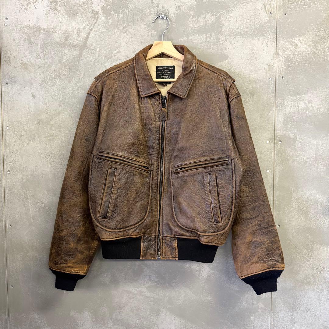 AVIREX G2 レザージャケット フライトジャケット アヴィレックス