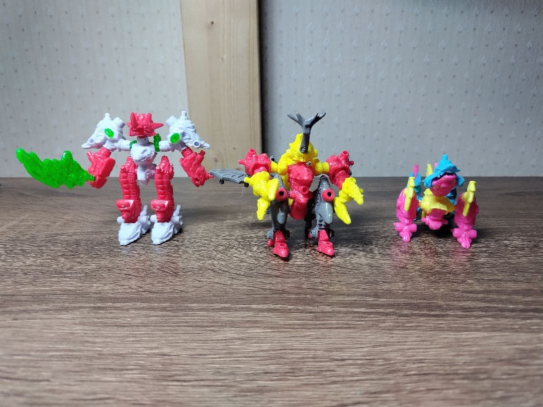 魔獣結合体　バイオパズラー　12体セット　カバヤ