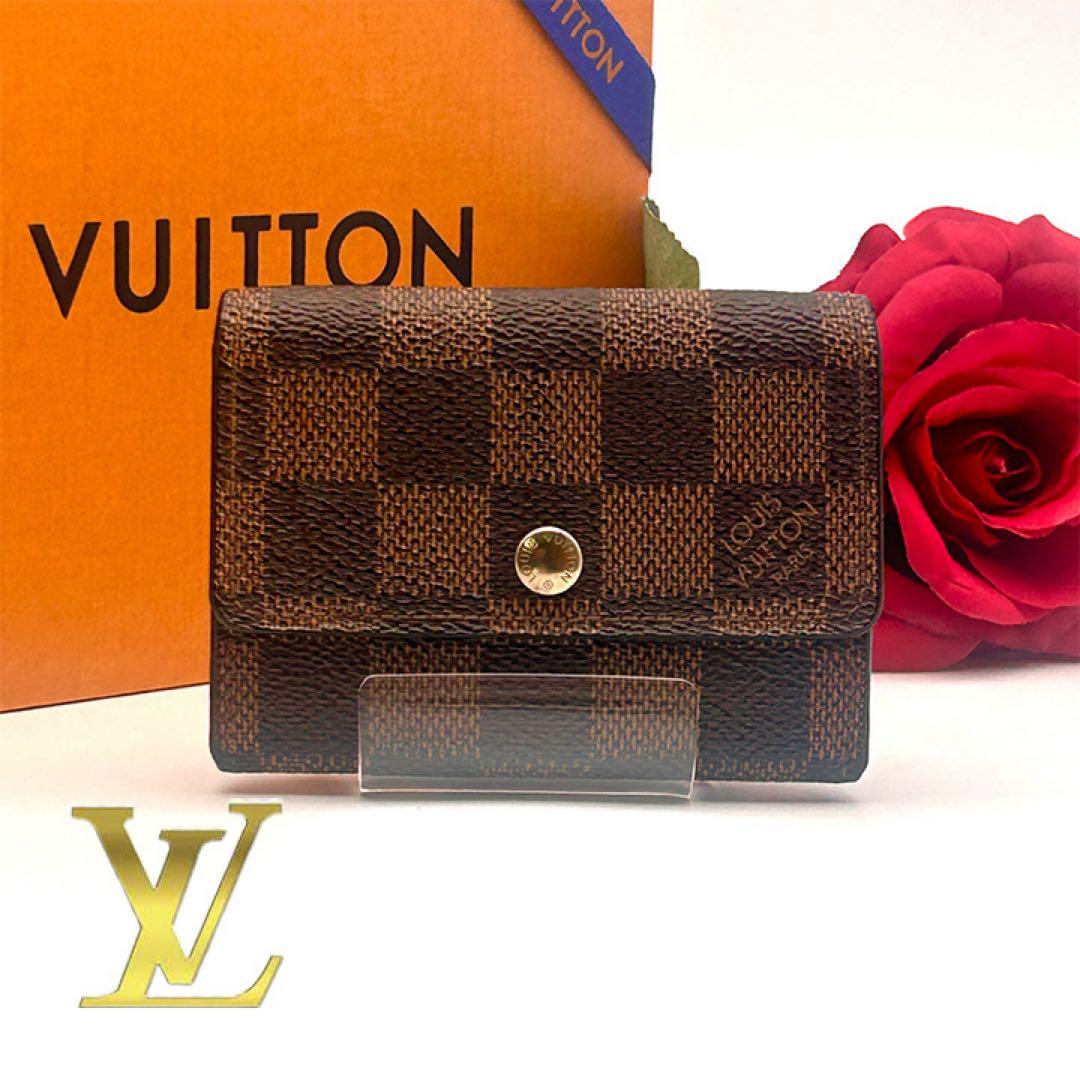 ルイヴィトン ダミエ ポルトモネプラ 小銭入れ ケース