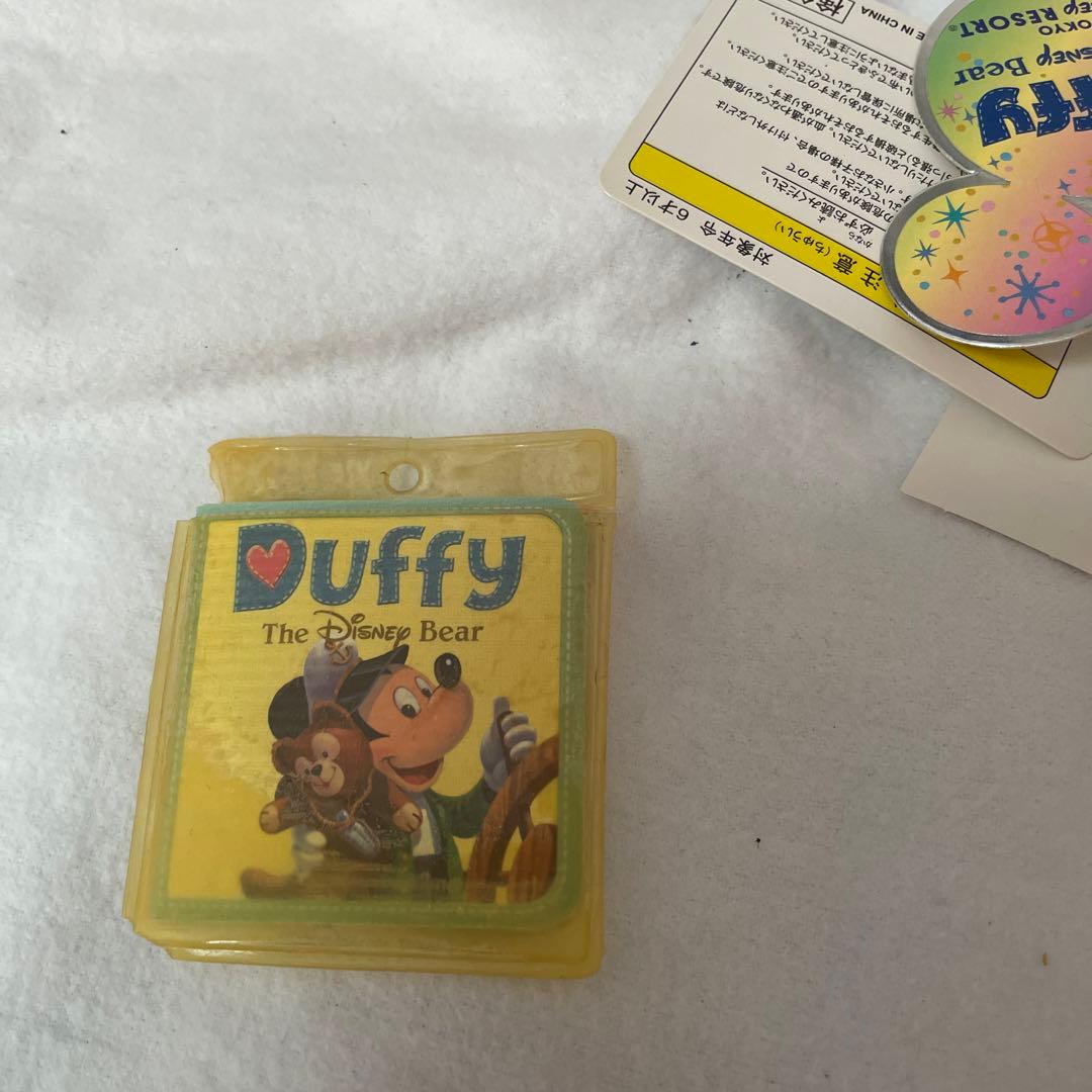 Duffy 美品 ダッフィー  車掌コス 25周年 ぬいば ぬいぐるみバッジ