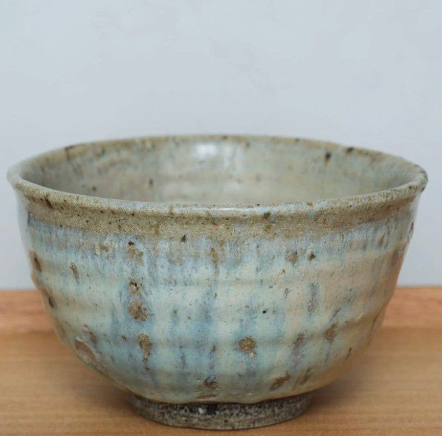 浜本洋好　斑唐津茶碗　唐津　三里窯　しぶや黒田陶苑