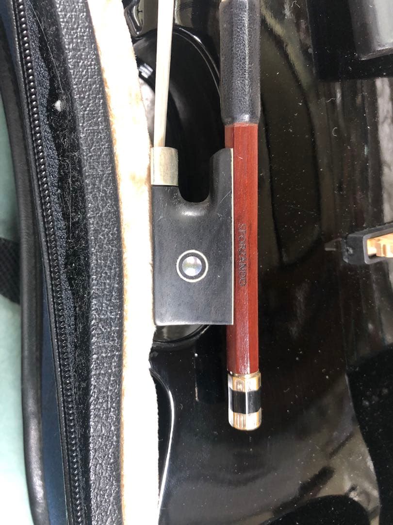 ね*こ様 5弦　エレキバイオリン　SFORZANDO 角弓付き　極美品