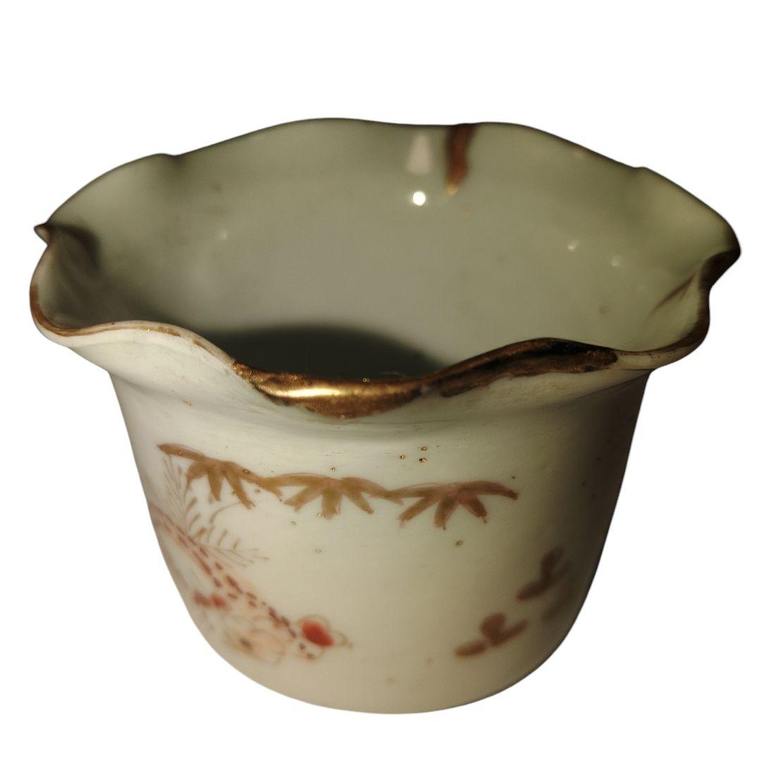 江戸時代　金彩松竹梅文蕎麦猪口　向付　骨董品　古伊万里焼