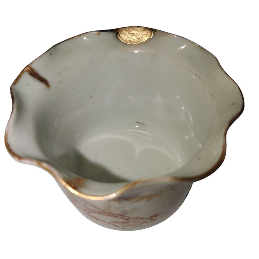 江戸時代　金彩松竹梅文蕎麦猪口　向付　骨董品　古伊万里焼