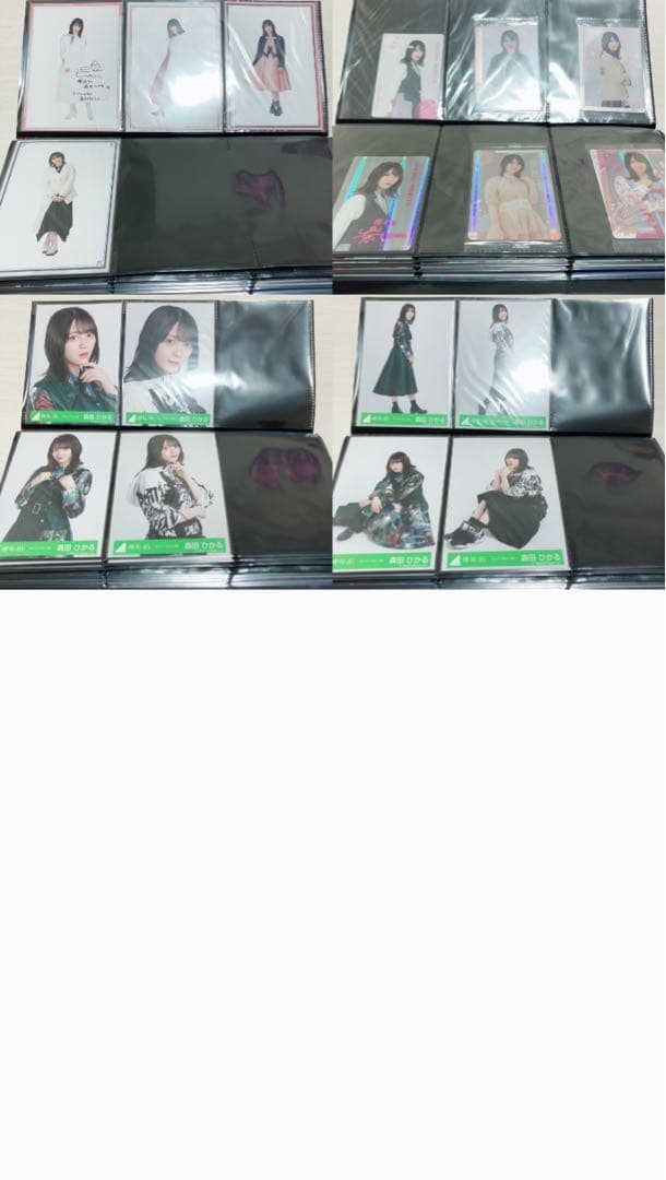 と*ん様 欅坂46 櫻坂46 森田ひかる 生写真 190枚 まとめ売り