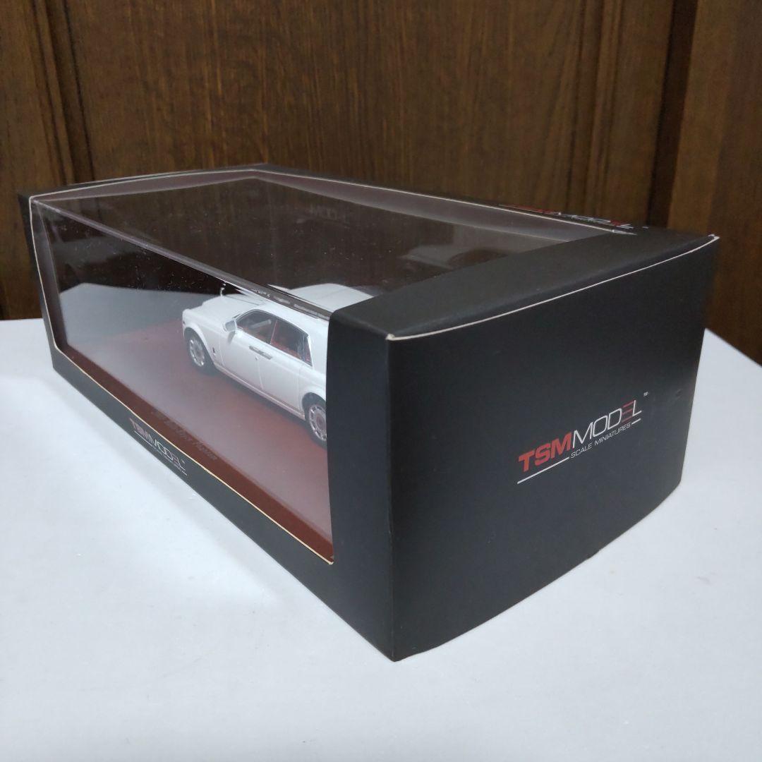 ロールスロイス ファントム 2009 イングリッシュホワイト 1/43 TSM