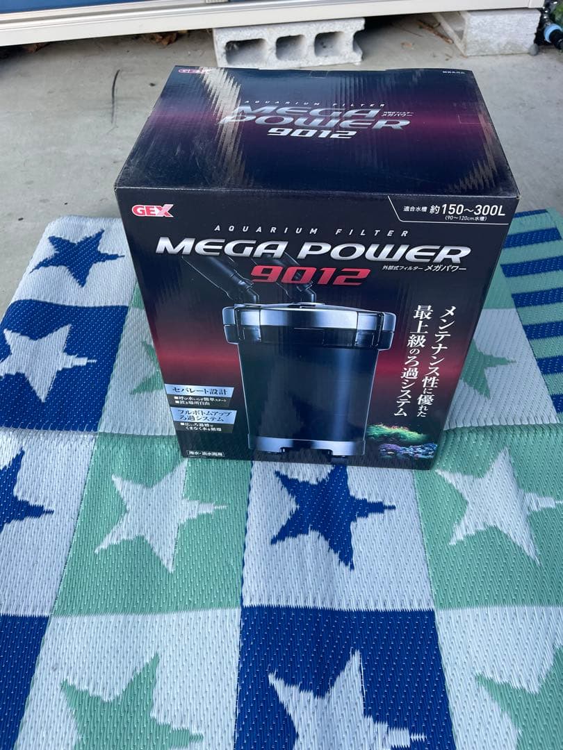 GEX メガパワー外部フィルター新品9012