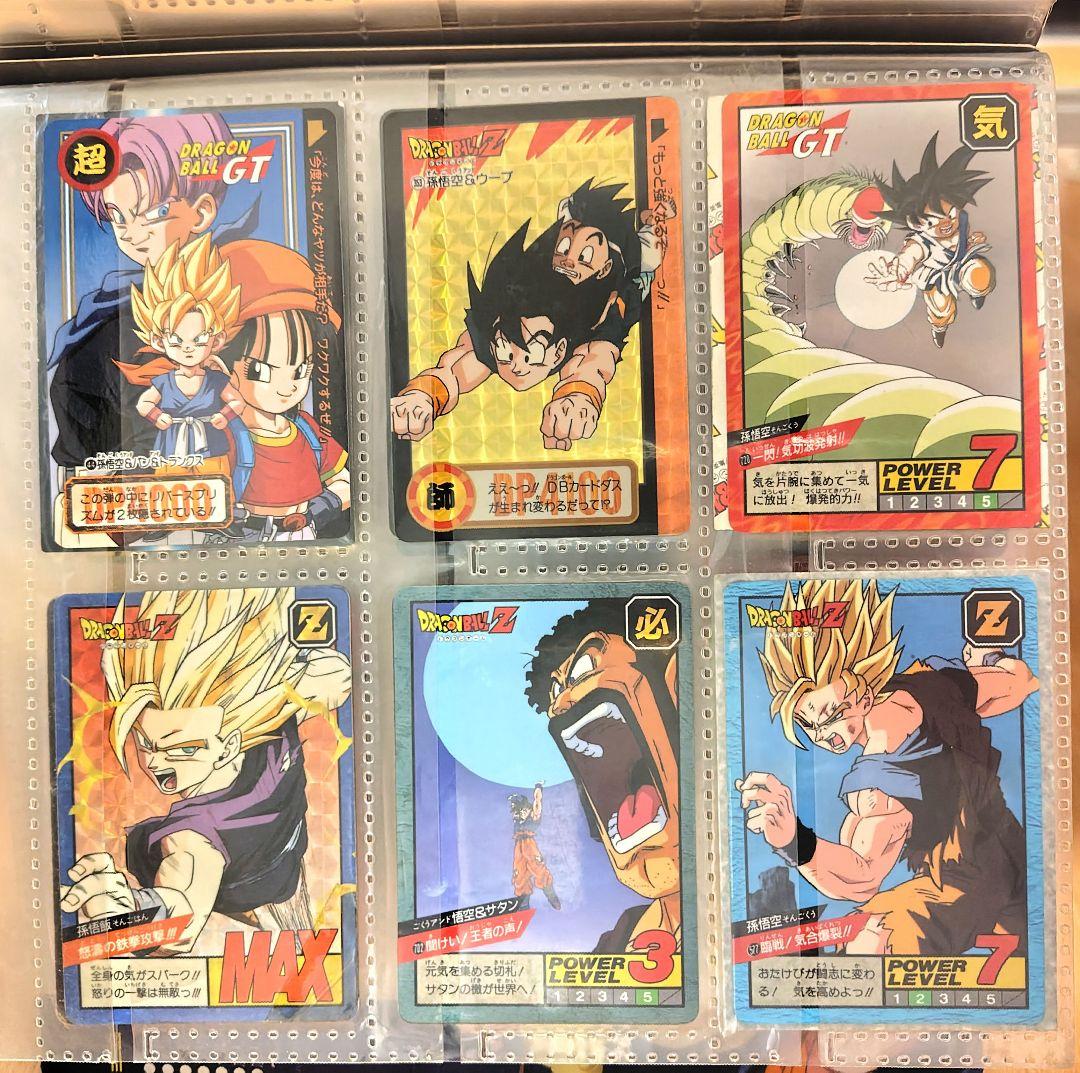 まとめ売りドラゴンボールカードダス　ジャンボカード　キラ　アドベンチャーカード