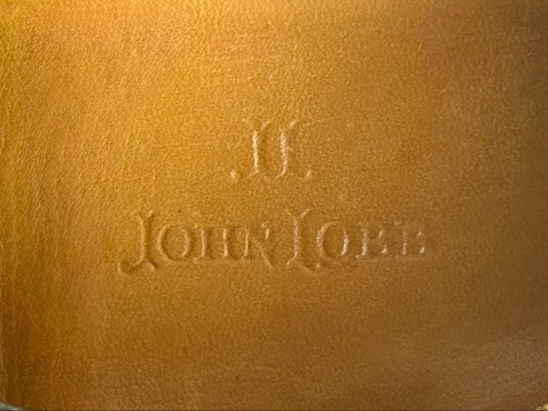 ジョンロブ　ナセビー　5D　ダークブラウン　7000ラスト　木製ツリー付