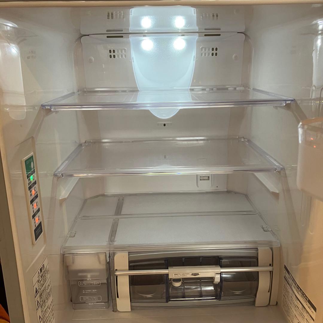 【自動製氷】日立 3ドア冷蔵庫 265L R-S270DMV 真空チルド スリム