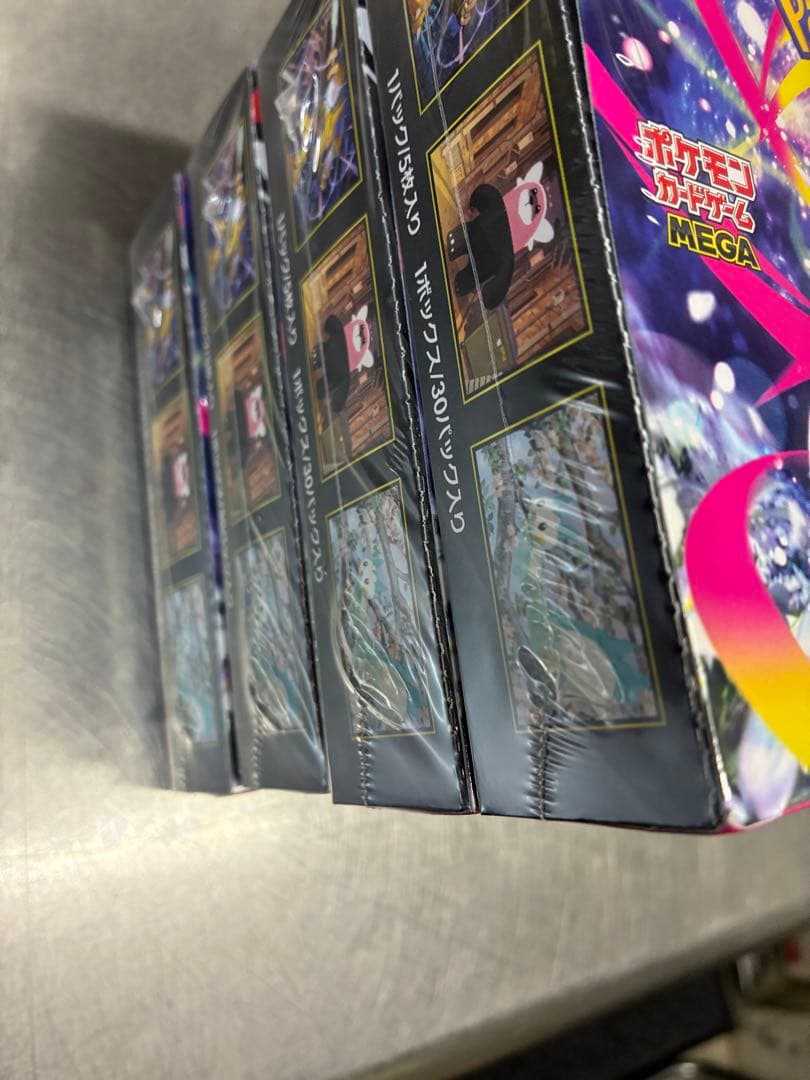 ポケモンカードゲーム メガシンフォニア、メガブレイブBOXシュリンク付き