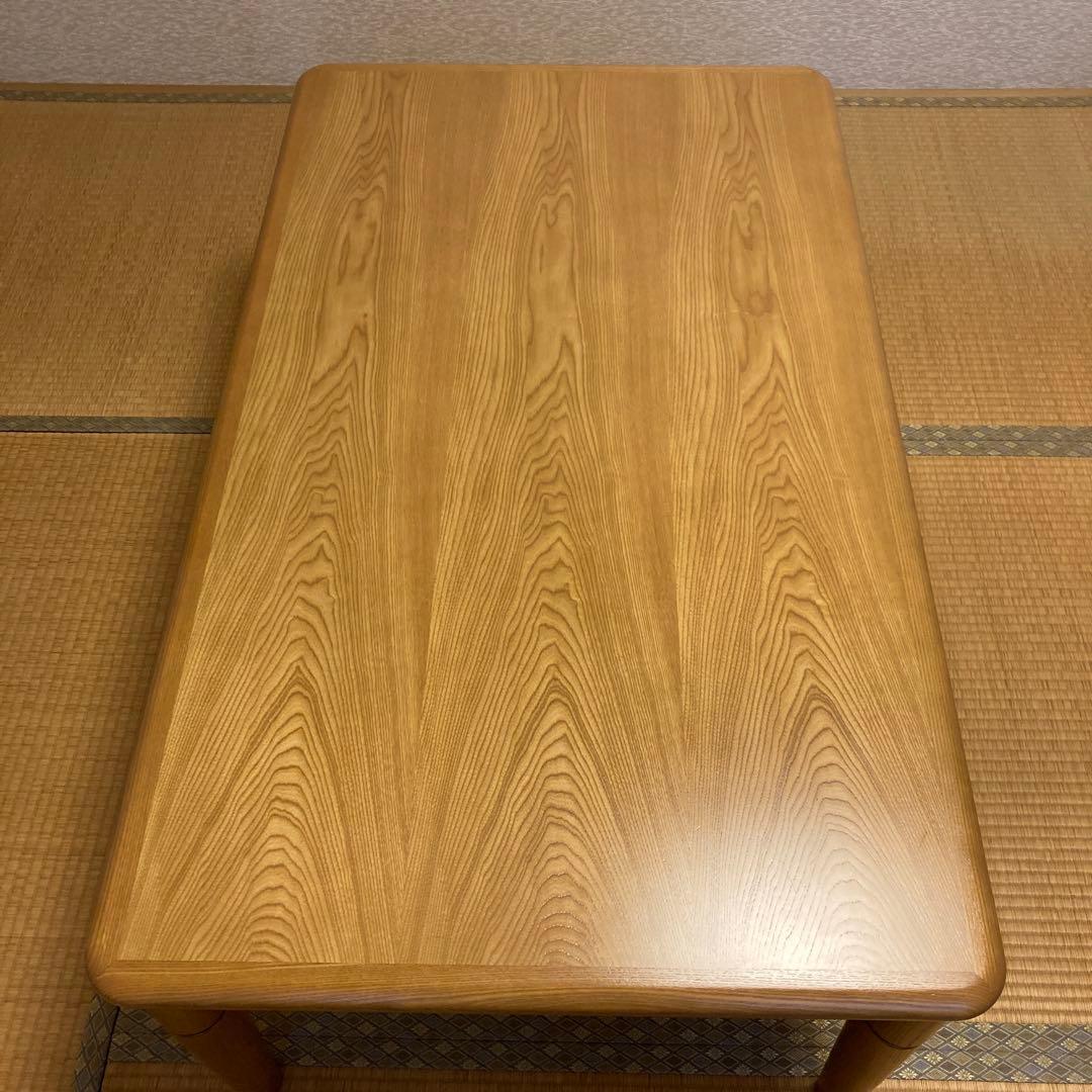 送料込♪【カリモク家具】木製ナチュラルウッド座卓