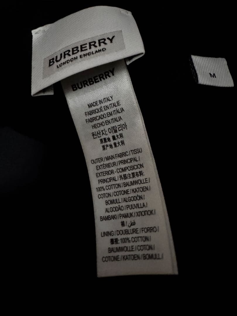 Burberry チェック柄キャップ