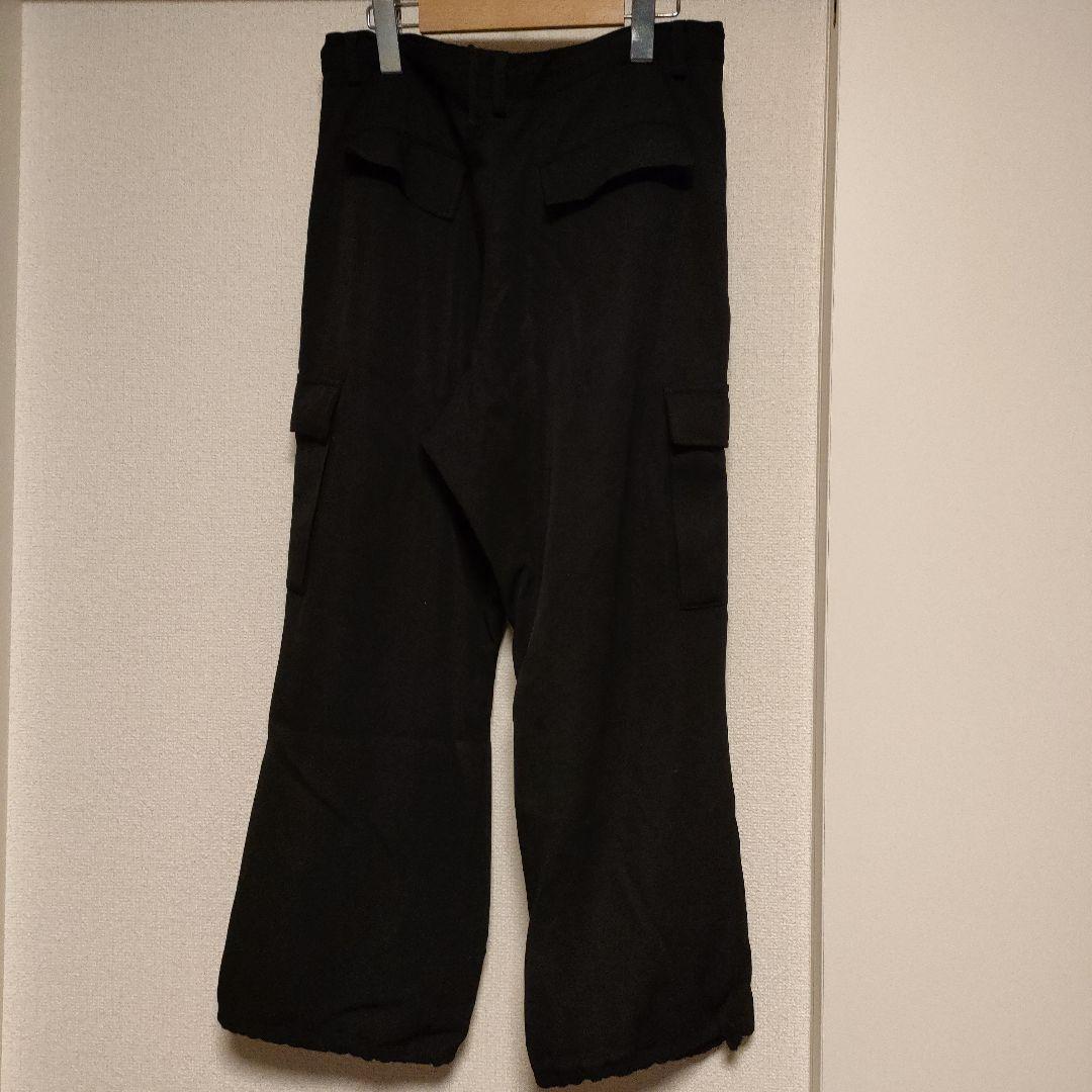 Y.S　ヨウジヤマモト　ウールギャバジンカーゴパンツ