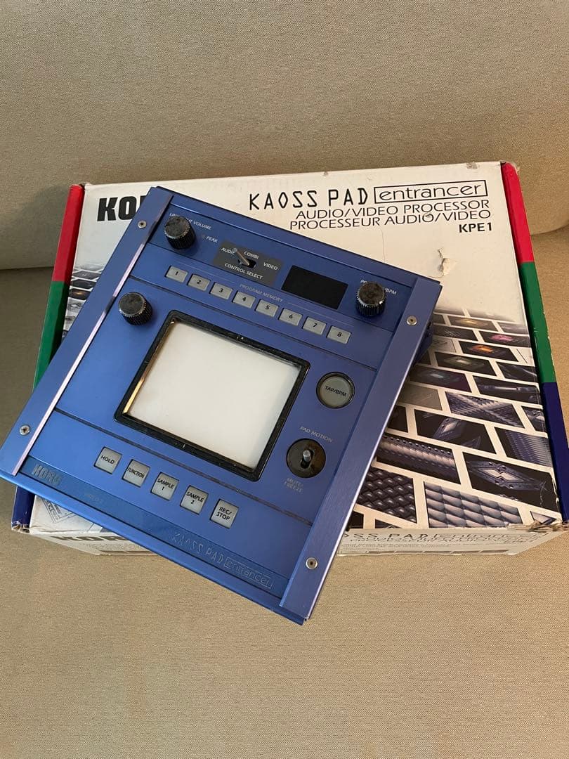 kaoss pad entrancer KPE1KORG P-10 ビデオシンセ
